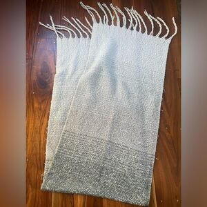 Mer-sea and co oversized cozy scarf grey ombré one size